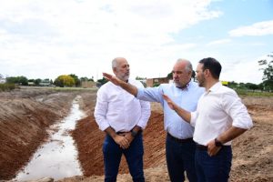 Capital y Provincia aceleran obras en el Canal Fernández, que ya registra un avance del 60 por ciento