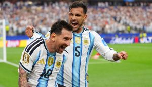 Un doblete histórico de Messi contra Austria selló la clasificación a 16avos de la Argentina en Dallas