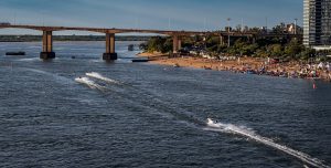 El Paraná fue escenario del Raid Náutico de las Américas y la Motonáutica del NEA