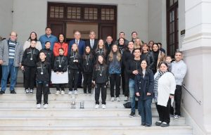 La Cámara de Diputados distinguió a las campeonas nacionales de Básquet Mini Femenino