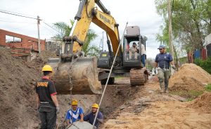 La Municipalidad suma en San Ignacio 407 metros de conductos pluviales para mejorar el drenaje urbano